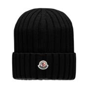 Stijlvolle Wintermuts voor Mannen Moncler , Black , Dames