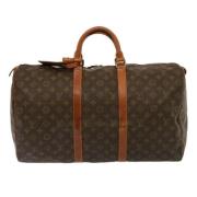 Pre-owned Canvas louis-vuitton-bags Louis Vuitton Vintage , Brown , Da...