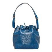 Pre-owned Leather louis-vuitton-bags Louis Vuitton Vintage , Blue , Da...