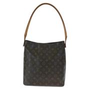 Pre-owned Canvas louis-vuitton-bags Louis Vuitton Vintage , Brown , Da...