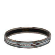 Pre-owned Metal bracelets Hermès Vintage , Gray , Dames