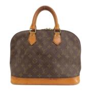 Pre-owned Canvas louis-vuitton-bags Louis Vuitton Vintage , Brown , Da...