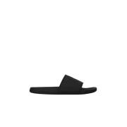 Stijlvolle Slides voor Zomeroutfits Anine Bing , Black , Dames