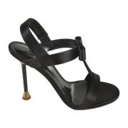 Stijlvolle Sandalen voor de Zomer Giorgio Armani , Black , Dames