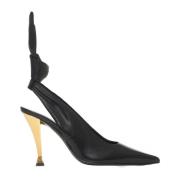 Zwarte Slingback Pumps met Strik Givenchy , Black , Dames