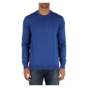 Regular Fit Wollen Trui Lacoste , Blue , Heren