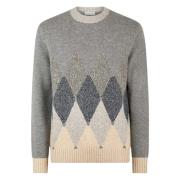 Mouline Grey Beige Pullover Ballantyne , Gray , Heren