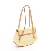 Pre-owned Leather louis-vuitton-bags Louis Vuitton Vintage , Beige , D...