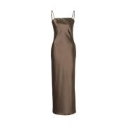 Elegante Roxie-jurk voor vrouwen Wakakuu Icons , Brown , Dames