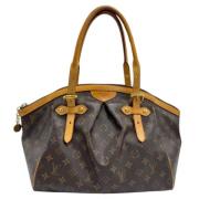 Pre-owned Canvas louis-vuitton-bags Louis Vuitton Vintage , Brown , Da...