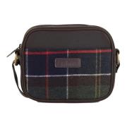 Contin Cross Body Tas in Classic Tartan Barbour , Brown , Dames