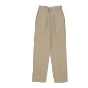 Khaki Werkbroek Lange Broek Dickies , Beige , Dames