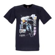 Marvel Storm Tee Zwart T-shirt HUF , Blue , Heren