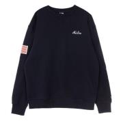 Lichtgewicht Crewneck Sweatshirt Navy New Era , Blue , Heren