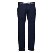 Blauwe Chino Broek Mason's , Blue , Heren