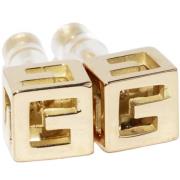 Pre-owned Metal earrings Gucci Vintage , Yellow , Dames