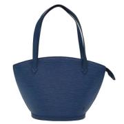 Pre-owned Leather louis-vuitton-bags Louis Vuitton Vintage , Blue , Da...