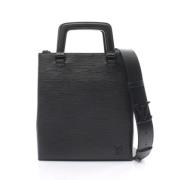 Pre-owned Leather louis-vuitton-bags Louis Vuitton Vintage , Black , D...