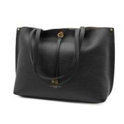 Egle Zwarte Leren Handtas Aw24 Gianni Chiarini , Black , Dames