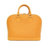 Pre-owned Leather louis-vuitton-bags Louis Vuitton Vintage , Yellow , ...