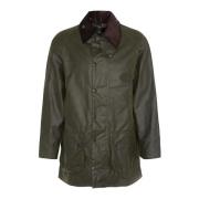 Klassieke Beaufort Gewaxte Jas Barbour , Green , Heren