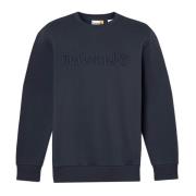 Gezellige Crewneck Sweatshirt Timberland , Blue , Heren