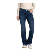 Dream Boot Jeans Slim Fit MAC , Blue , Dames