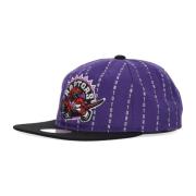 NBA City Pinstripe Cap Mitchell & Ness , Purple , Heren