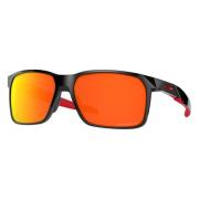 Portal X Prizm Ruby Polarized Zonnebril Oakley , Gray , Heren