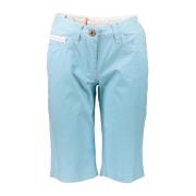 Blauwe Bermuda Shorts Heren 7 Zakken Murphy&Nye , Blue , Dames