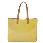 Pre-owned Leather louis-vuitton-bags Louis Vuitton Vintage , Yellow , ...