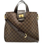 Pre-owned Canvas louis-vuitton-bags Louis Vuitton Vintage , Brown , Da...