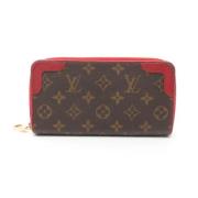 Pre-owned Leather wallets Louis Vuitton Vintage , Brown , Dames