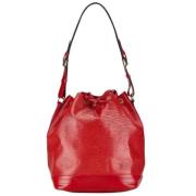 Pre-owned Leather louis-vuitton-bags Louis Vuitton Vintage , Red , Dam...