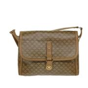 Pre-owned Canvas celine-bags Celine Vintage , Beige , Dames