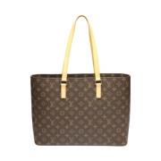 Pre-owned Canvas louis-vuitton-bags Louis Vuitton Vintage , Brown , Da...