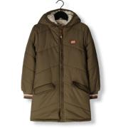 Khaki Parka Jas voor Meisjes Modström , Green , Dames