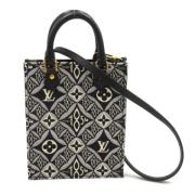 Pre-owned Canvas louis-vuitton-bags Louis Vuitton Vintage , Black , Da...