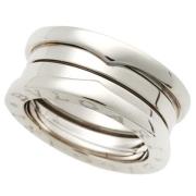 Pre-owned Metal rings Bvlgari Vintage , White , Dames