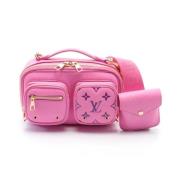 Pre-owned Leather louis-vuitton-bags Louis Vuitton Vintage , Pink , Da...