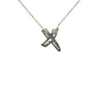 Pre-owned Metal necklaces Tiffany & Co. Pre-owned , Gray , Dames