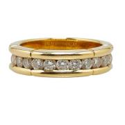 Pre-owned Metal rings Givenchy Pre-owned , Yellow , Dames