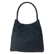 Pre-owned Canvas prada-bags Prada Vintage , Black , Dames