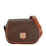 Pre-owned Canvas crossbody-bags Celine Vintage , Brown , Dames