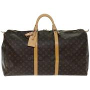 Pre-owned Canvas louis-vuitton-bags Louis Vuitton Vintage , Brown , Da...