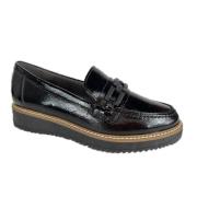 Stijlvolle Loafers voor Vrouwen Pitillos , Black , Dames