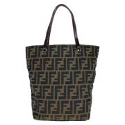 Pre-owned Canvas totes Fendi Vintage , Brown , Dames