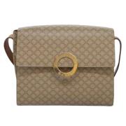 Pre-owned Canvas celine-bags Celine Vintage , Beige , Dames