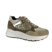 Stijlvolle Sneakers voor Vrouwen Nerogiardini , Multicolor , Dames