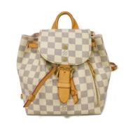 Pre-owned Fabric shoulder-bags Louis Vuitton Vintage , White , Dames